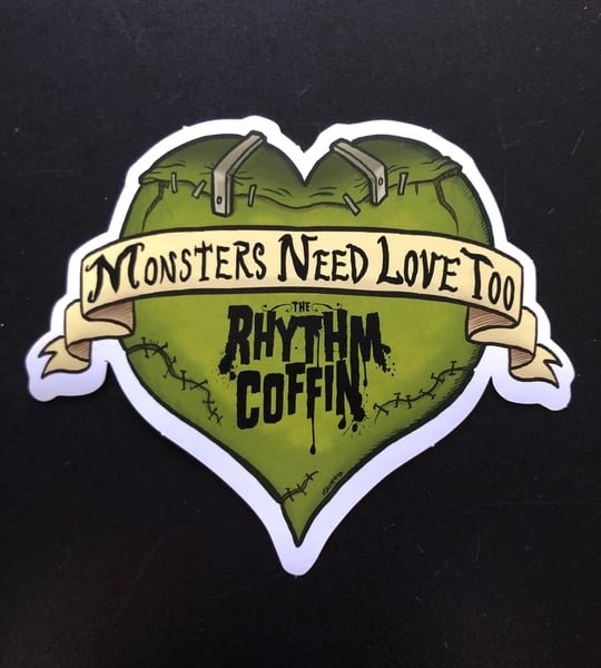 Image of Sticker - Monsters Need Love Too 