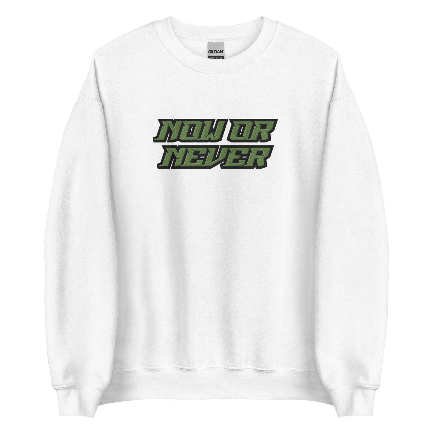 Image of Officially licensed Embroidery now or never Unisex Sweatshirt