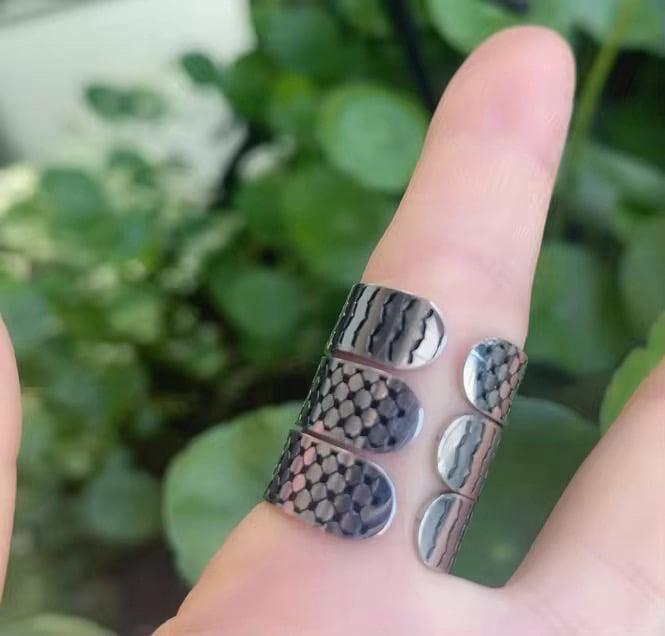 Image of Palestine Kuffiyeh Rings