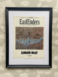 Image 1 of EastEnders theme tune, framed original 1985 sheet music