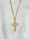 Virgin Mary Diamond Goddess Pendant Necklace 