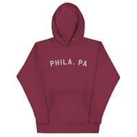 Image 5 of Phila PA Embroidered Hoodie