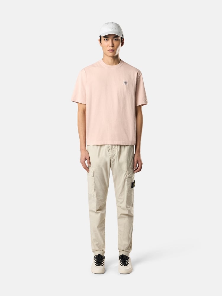 Image of STONE ISLAND 2100034 COMBED ORGANIC COTTON JERSEY