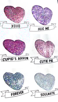 Image 3 of Holo Hearts Watercolor Half Pans LIMITED EDITION✨