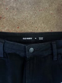 Image 4 of Hand painted high wasted shorts 