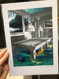 Image 1 of Pool sharks (A4 print)