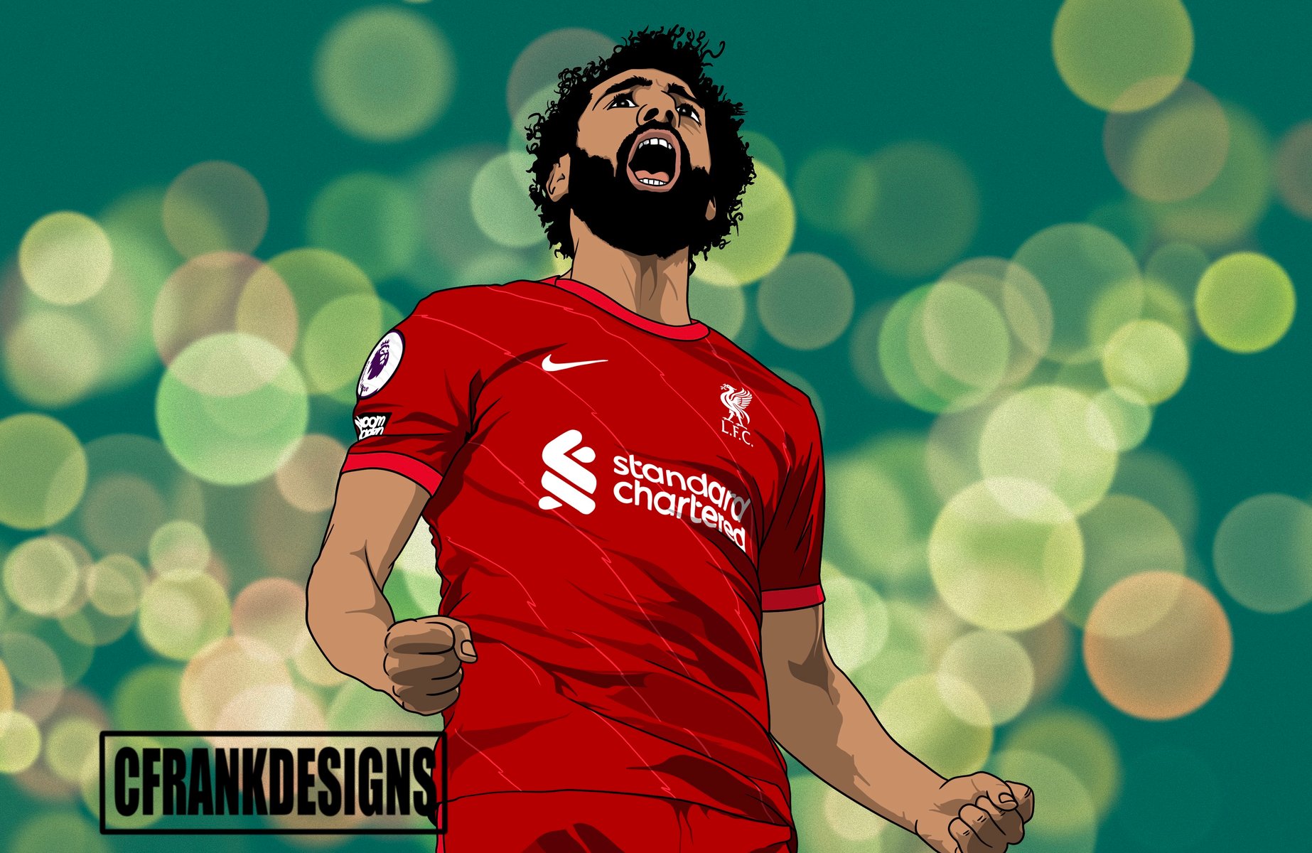 Mo Salah Egyptian King | Cfrankdesigns