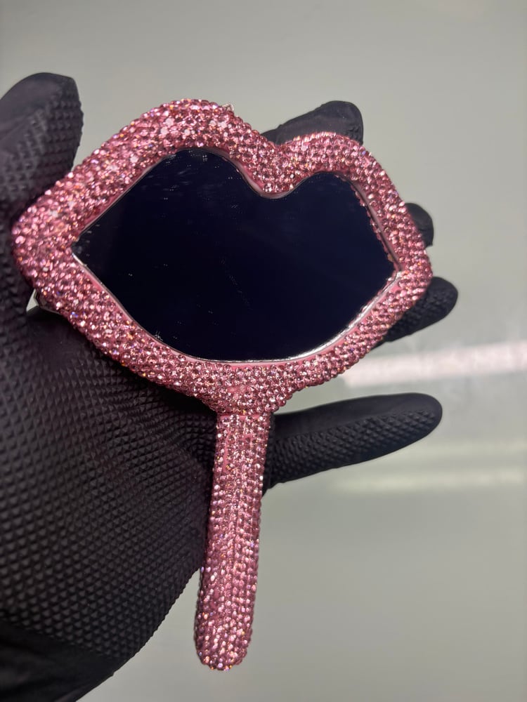 Pink Mini Lip Mirror
