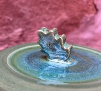 Image 2 of Oak leaf lidded pot