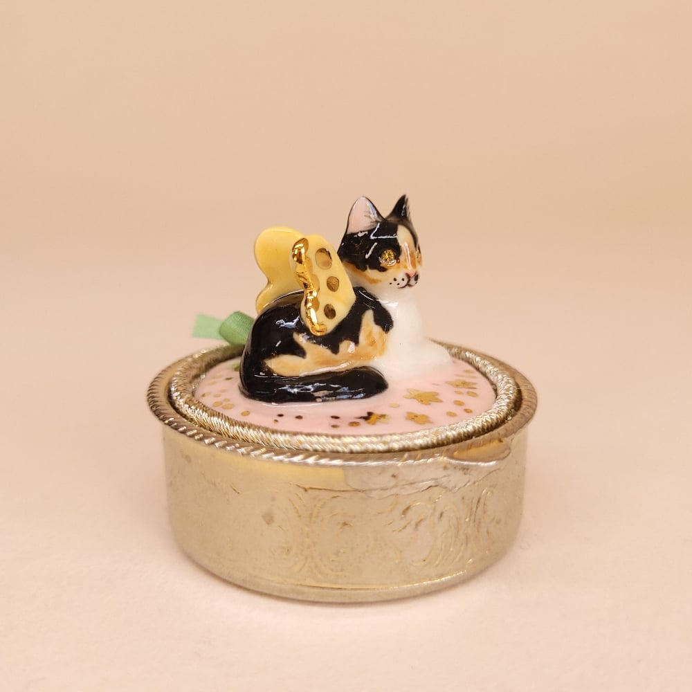 Image of Calico Fairy Miniature Trinket Box