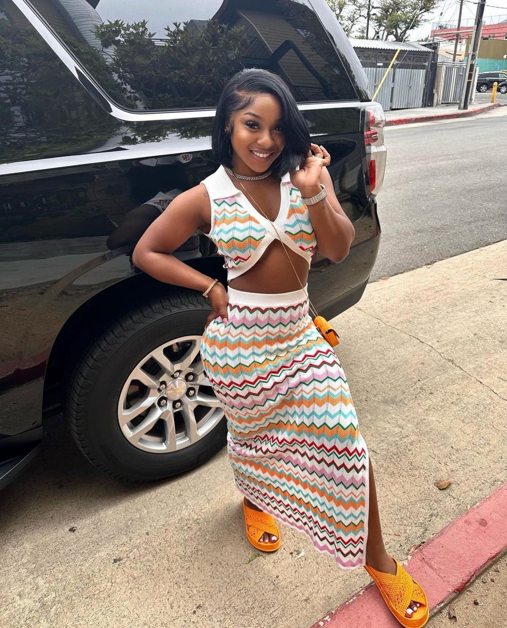 Color block 2 Pc Set 