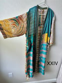 Cover Up Kimono Robe V– 52” Wide | Deep Pockets | Statement Sleeves
