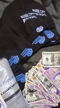 Image 2 of OG FLOURISH BLUE- SKULL CAP