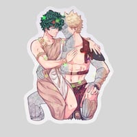 Image 2 of Medusa and the Hero Star Stickers