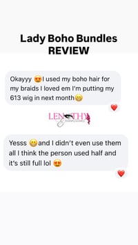 Image 4 of Lady Boho Braiding Bundles