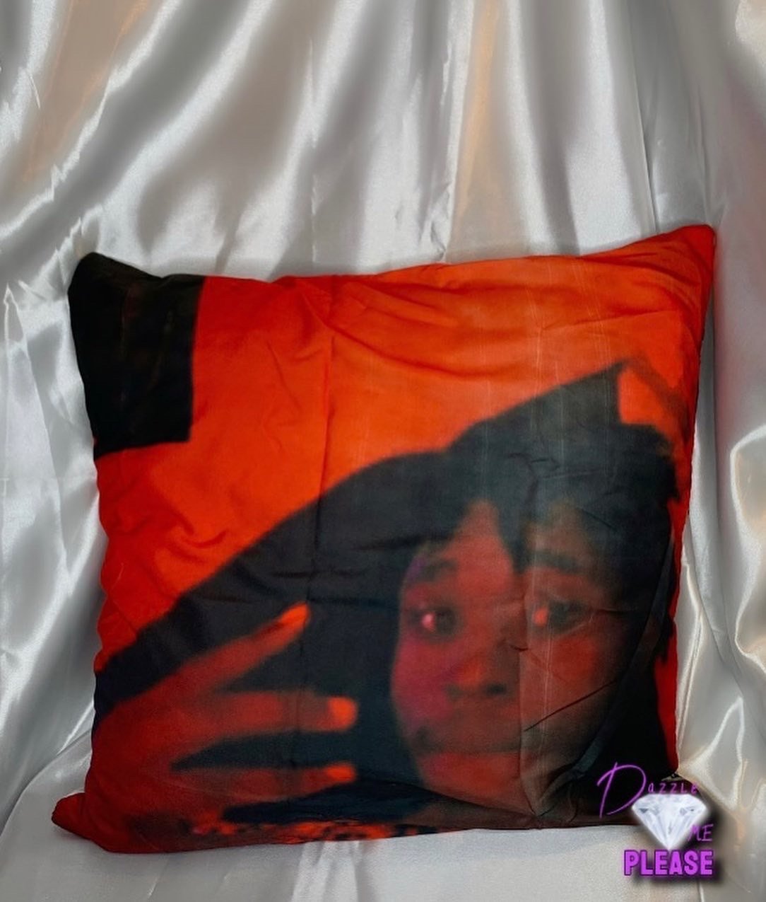 Image of Custom photo pillow case