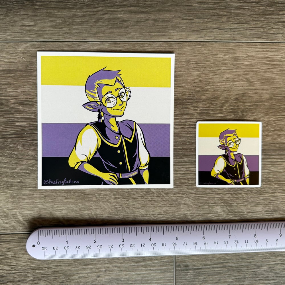 Image of Raine Nonbinary Flag