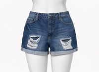 Image 1 of New Sz.12 Forever 21 Denim shorts #847*15