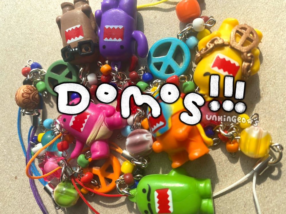 Image of Domo Charms ° ☮︎‧˖°