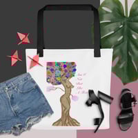 Image 2 of Tree Spirit Tote Bag - White