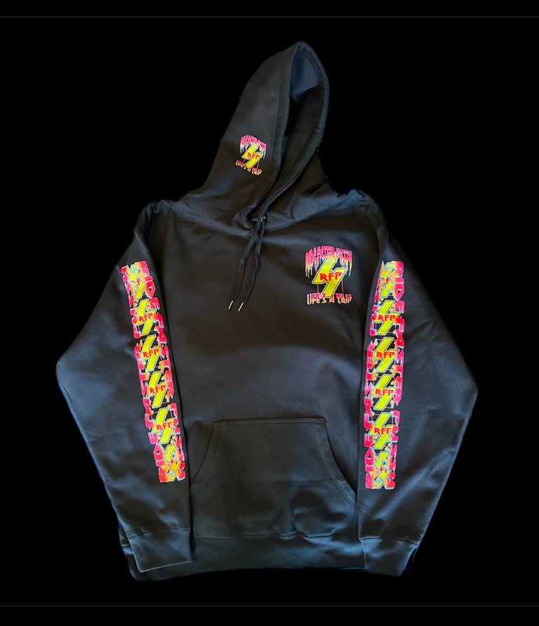 RFP Life’s A Trip 13.5 oz Legend Hoodie / Black Image 2