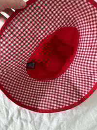 Image 3 of Red bucket hat