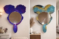 Image 4 of  Afro Puff Girl Wall/ Hand Mirror 