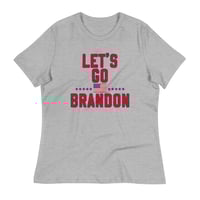 Image 3 of Let's Go Brandon 2 - Women's Relaxed T-Shirt from PatriotsCo.com