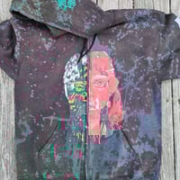 Image 1 of ASYMMETRICS tie dyed hoodie