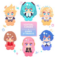 [LAST CHANCE] Project Sekai Virtual Singers Gummy Standees