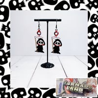Grim Reaper Earrings