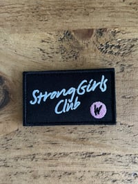 Strong Girls Club Patch. 