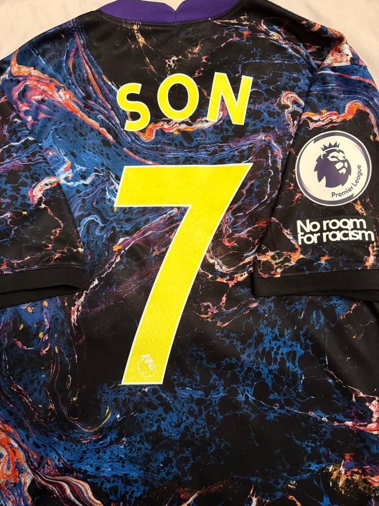 Image of Tottenham Hotspur “SON 7” 2021/22 Away Shirt + PL/NRFR patch (L)