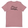 Driveway Drinking - Unisex SOFT Tee in Mauve