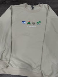 Image 2 of El Salvador  embroidered crew neck 