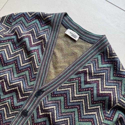 Image of 1990s Missoni Sport Cardigan, Size  Medium