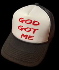 Image 1 of God got me trucker hat