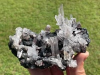 Image 5 of Specularite Quartz Points Cluster #1788