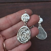 Image 3 of Mini Moon spiral pendant