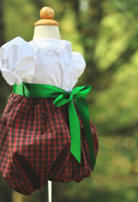 Image 2 of 2T Tilly Tartan Holiday Bubble 