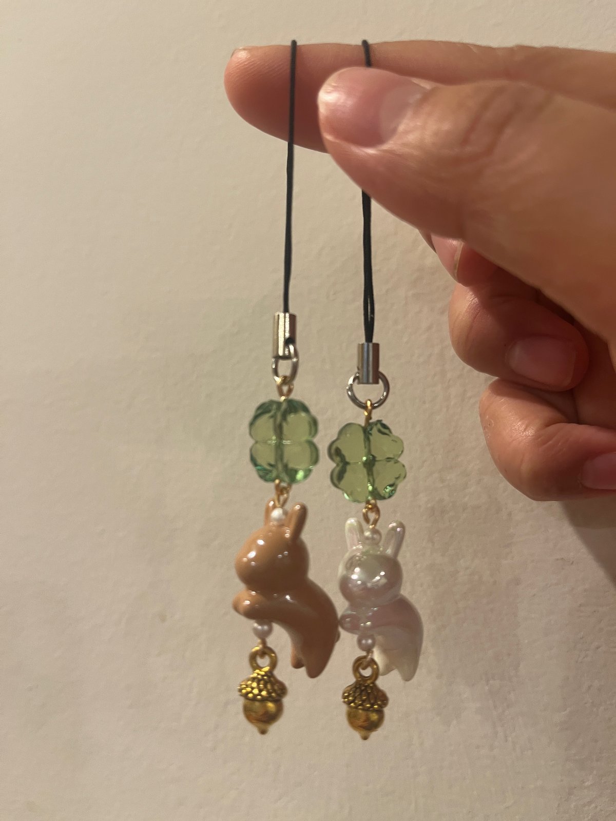 Image of Clover Bunny Phone Charm