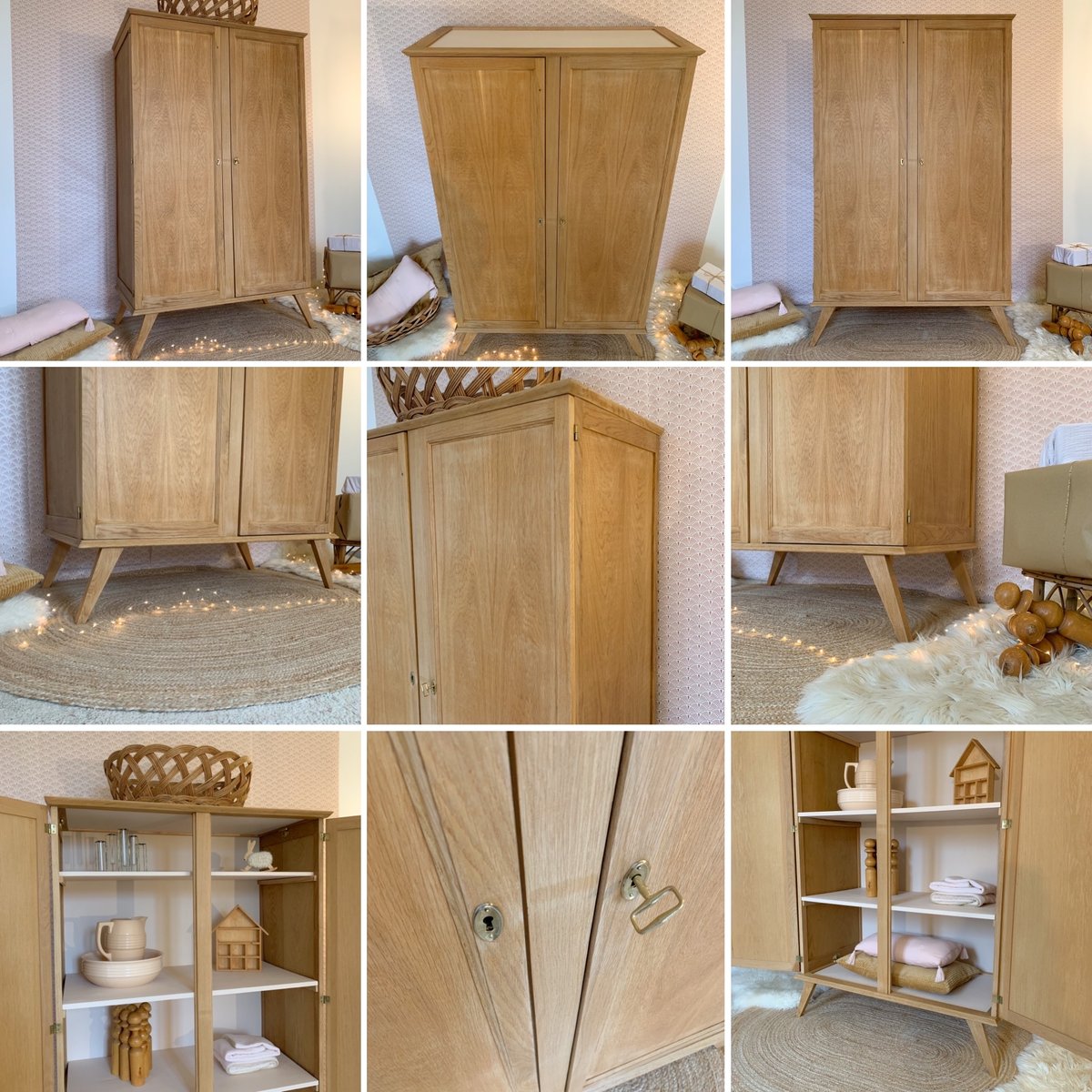 Image of VENDUE/SOLD OUT Armoire Compas Palmette