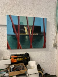 Image 4 of Painting / maleri / "København – Malerdrømme og tankestreger – Diamanten" / 40x50 cm