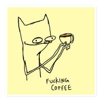 Image 1 of coffee Bubble-free stickers 