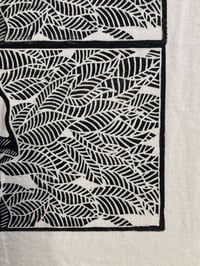 Image 4 of 'Boneyard' - Halloween Collection - Custom Blockprint Tee