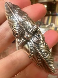 Image 2 of Cool native Sterling statement ring by Limbert Perry