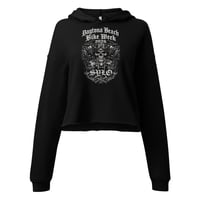 Image 1 of Bike week design 2 Crop Hoodie