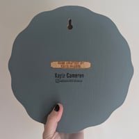 Image 4 of Blue Wreath Door Harp