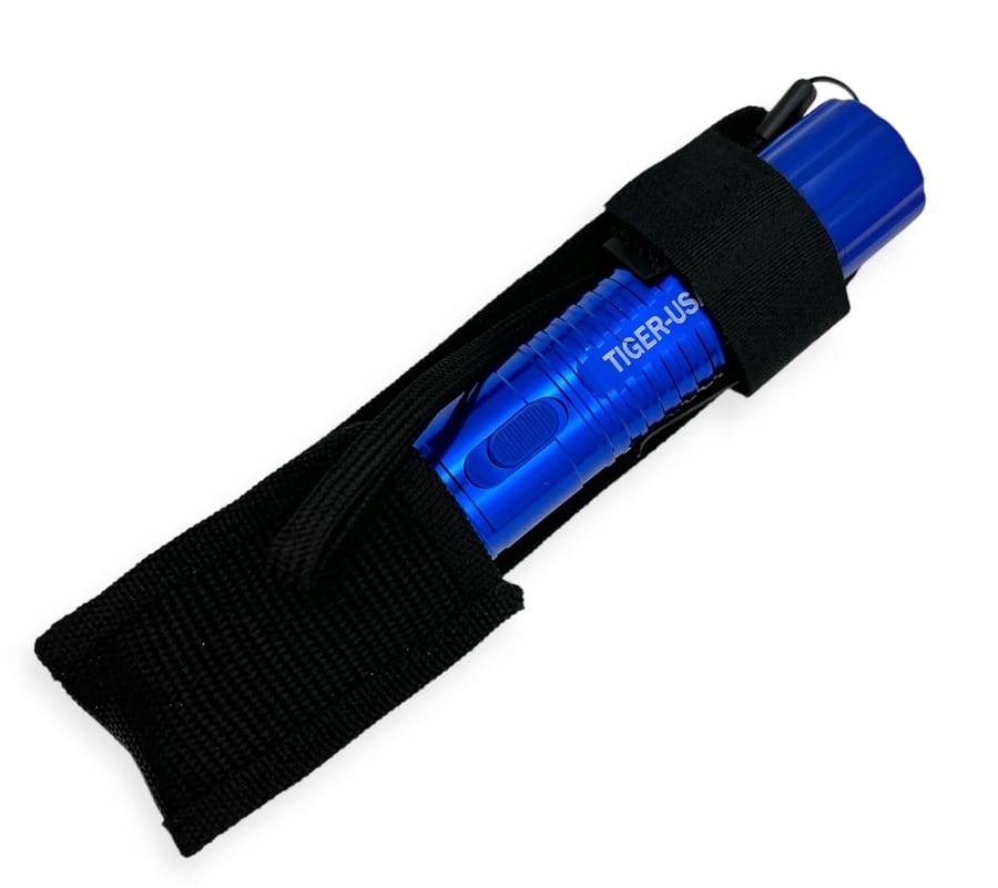 Image of V Stun Gun Flashlight (BLUE)