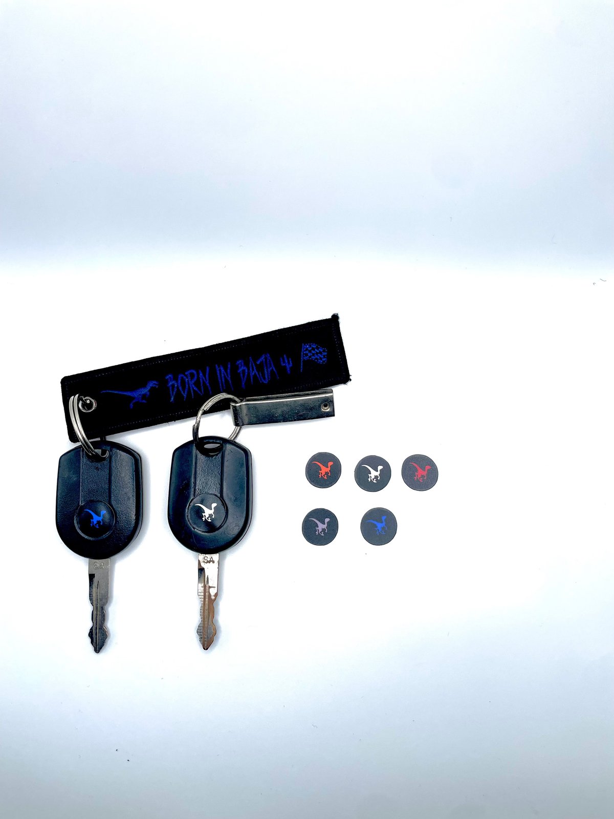 Image of Gen. 1 Key Chain Circle Overlays 